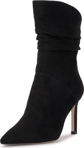 Amazon.com | Jessica Simpson Mixtesa Slouch Bootie, Black, 5.5