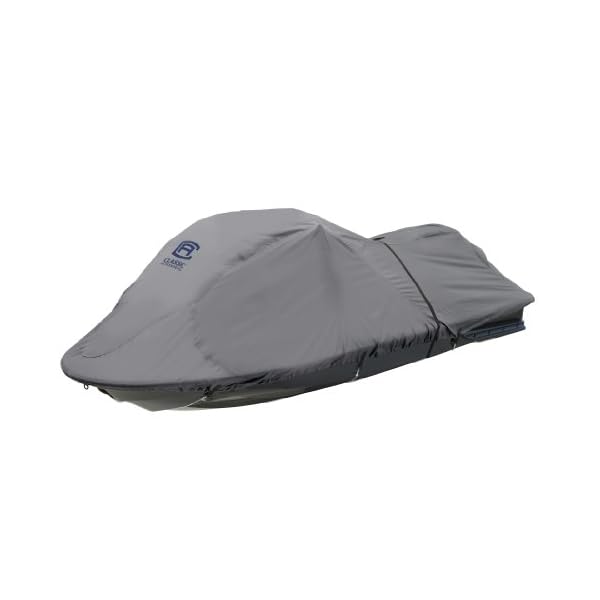 Classic-Accessories-Lunex-RS-1-Personal-Watercraft-Cover-Trailerable-Jet-Ski-Cover-with-All-Weather-Ripstop-Fabric-Grey