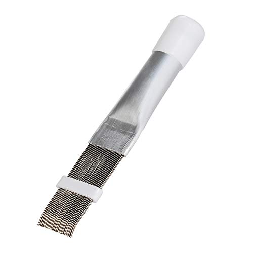 KingBra 2 PCS Stainless Steel Fin Comb,Condenser Comb,Air Conditioner Fin Cleaner Repair Tool,Air Conditioning Brush Warping Comb Accessories