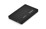 ORICO ® 2588us3 Tool Free Screw-less USB 3.0 2.5-inch External Hard Drive Enclosure Adapter Case for HDD SSD Sata Drive - Black