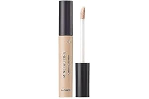 THESAEM Mineralizing Creamy Concealer 4ml (#1.5 Cappucino) - Full Coverage without Darkening, High Adherence Moisturizing Concealer