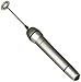 BonJour Coffee Hand-Held Battery-Operated Mini Beverage Whisk / Milk Frother, Silver