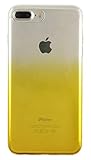 Nsiucion iPhone 8 Plus Case iPhone 7 Plus Case, Anti-Scratch Ultra Slim Clear Flexible TPU Gel Protective Cover Skin Case for iPhone 8 Plus iPhone 7 Plus (Yellow)