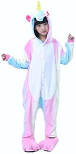 NEWSIAMESE Kids Halloween Unicorn Cosplay One Piece Animal Pajama Unisex Children Costume