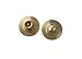 COMINGFIT Fidget Spinner edc Buttons-Premium Quality Brass Metal Finger Caps – Perfect for 608 Bearings