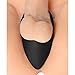 Master Series Taint Teaser Silicone Cock Ring and Taint Stimulator, 2 Inch