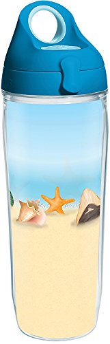 Tervis 1284943 Shells on the Beach Tumbler with Wrap and Tur