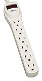 Tripp Lite TLP602 Surge Protector Strip 120V 6 Outlet 2ft Cord 180 Joule