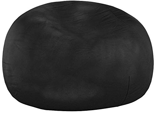 Sofa Sack - Plush, Ultra Soft Bean Bag Chair - Memory Foam Bean Bag Chair with Microsuede Cover - Stuffed Foam Filled Furniture and Accessories For Dorm Room - Charcoal 4' - Thumbnail 6