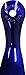 JC Cole 8-Inch Metal Shoehorn - Electric Blue