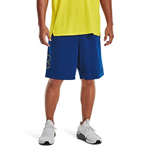 Under Armour Mens Tech Graphic Short , (471) Blue