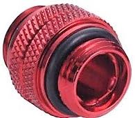 Enzotech G1/4" 10mm Male to Male Rotary Fitting, Red