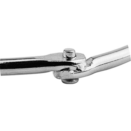 Loose Leaf Binder Rings Book Ring（15 Pack）Large 2 3/4 Inch Diameter Nickel Plated Silver - Thumbnail 4