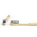 Wowe Lifestyle Natural Organic Bamboo Toothbrush Wood, Ergonomic Biodegradable Handle, Soft BPA Free Bristles, Pack of 4 (Celebrate)