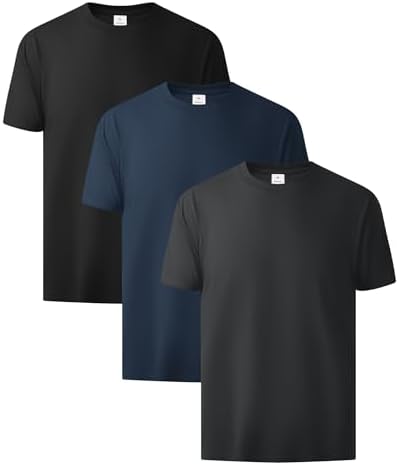 Amazon.com: Anvil Lightweight T-Shirt (980) Black/Dark Heather