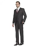 Mens 2 Button 3 piece Slim Fit Suit
