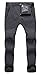 Aufgevals Women's Windproof Softshell Fleece Ski Pants(Grey,M)
