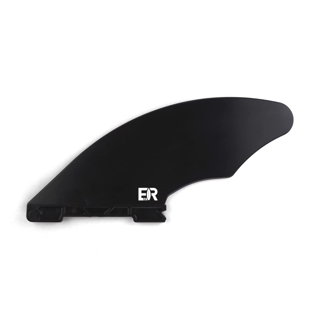 Eisbach Riders 4.7" Quick-Lock Flexible SUP River Fin - Black, Ideal for Shallow or Overgrown Waters, Compatible with Bluefin, Thurso Surf, Jobe and iRocker Paddle Boards