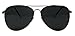 Basik Eyewear - Oversized Pilot Aviator XL Wide Frame Extra Large Sunglasses 150mm