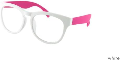 Bragg Attitude Glasses -- By MoralEyes (White)