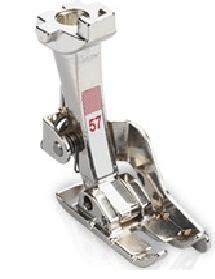 Sew-link #57N - 1/4" Foot w/Guide for Bernina Artista 640, Artista 730, Aurora 430, Aurora 435, Aurora 440QE, Aurora 450, B330, B350