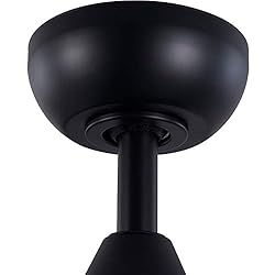 VONLUCE 52’’ Black Ceiling Fan No Light with