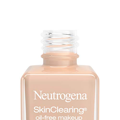 NEUTROGENA SKINCLEARING OIL-FREE MAKEUP, SOFT BEIGE 50, 1 FL. OZ (PACK OF 1)