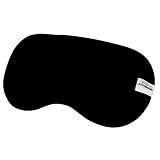 SZTROKIA Sleep Mask, Comfortable Natural Silk Eye Mask, Blindfold Sleep Mask for Travel and Office, Adjustable Strap