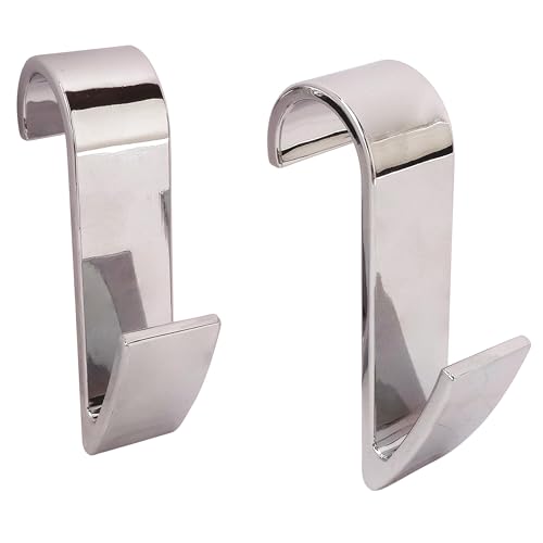 SOMATHERM FOR YOU - SRDC - Set of 2 Hooks for Towel Dryer in Chrome-Plated Round Tube