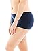 Caramel Cantina 6 Pack Nylon Spandex Plus Hipster Boy Short Panties (1X, Winter)