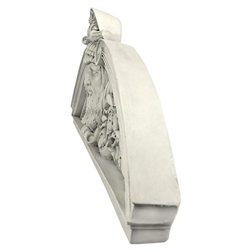 Design Toscano Prometheus The Rebel Titan Sculptural Wall Pediment