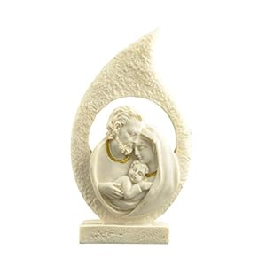 chinejaper Kerststalornament, Christus geboorte van Jezus Ornament geschenken kerststal scène hars handwerk decoratie…