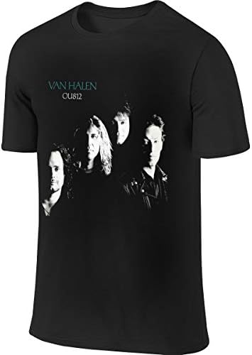 Van Halen OU812 Men's Round Collar Short Sleeve T Shirt,Shirt