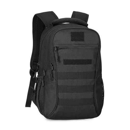 HUNTVP Military Backpack Small 15L Tactical Backpack Molle Waterproof Sports Backpack Man Nylon Bag School Backpack for Travel Camping Hiking