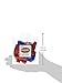 Ginger Ray CS-910 Comic Superhero Kaboom Party Balloons (10 Pack), Red/Blue/Yellow, 22cm Approx When inflated