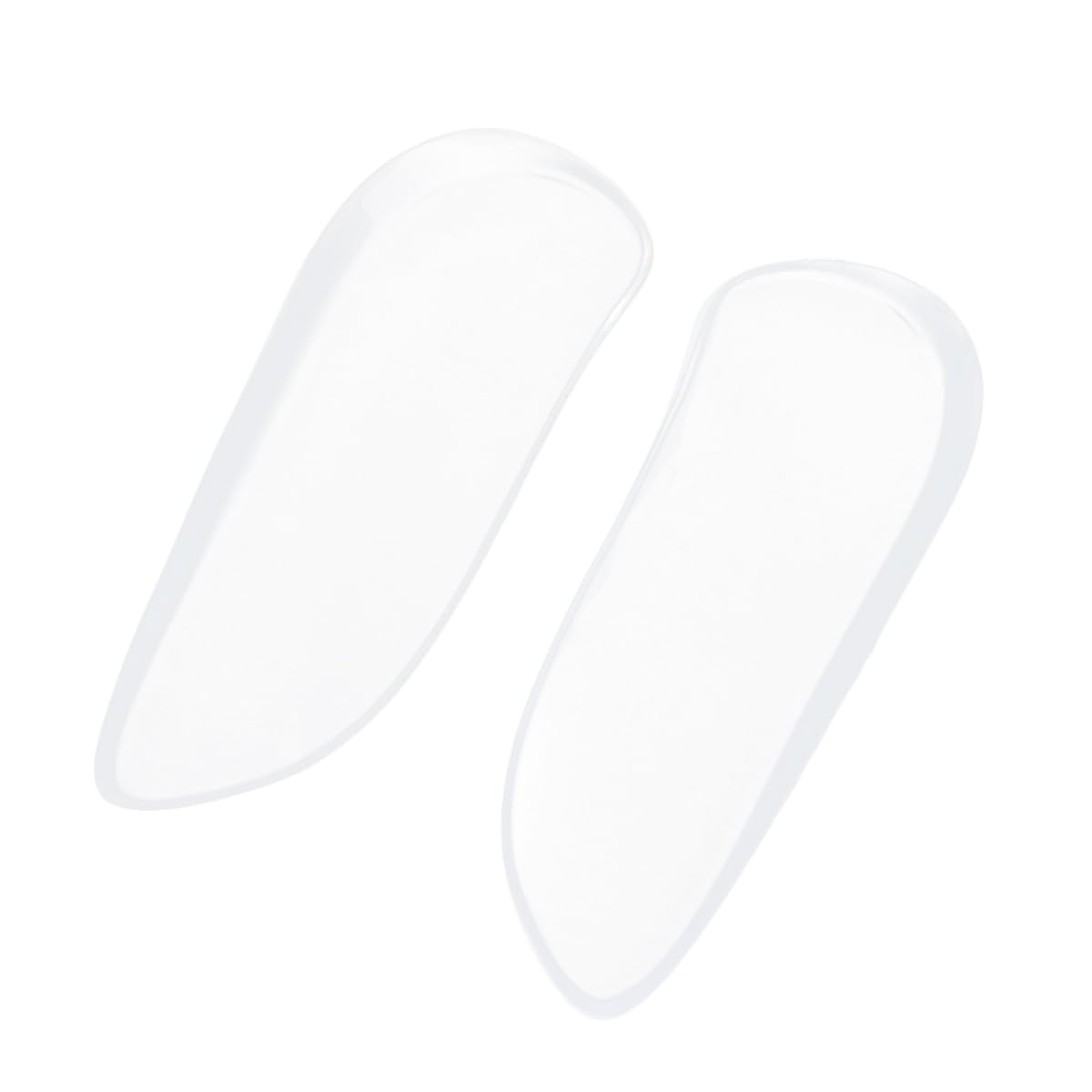 HEALLILY Heel Wedge Insert Medial Lateral Heel Insoles Supination Pronation Corrective Shoe Inserts for Foot Alignment Bow Leg Osteoarthritis 2 Pairs