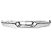 CARPARTSDEPOT 2007-2013 Toyota Tundra Rear Bumper Face Bar TO1102244 Chrome Steel wo PDC Holes