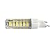 Bogao G9 Base 75-SMD 2835 7W LED Light Bulb, 3000K (warm White) 500-550LM, Equivalent to 60W Halogen Lamp Replacement, AC 110V-130V, 360 Omni-direction Beam Angle, Non-dimmable Pack of 4