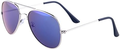 Kids Baby Aviator Sunglasses,Shileded Metal Frame Lenses for Boys/Girls 3-15 Age