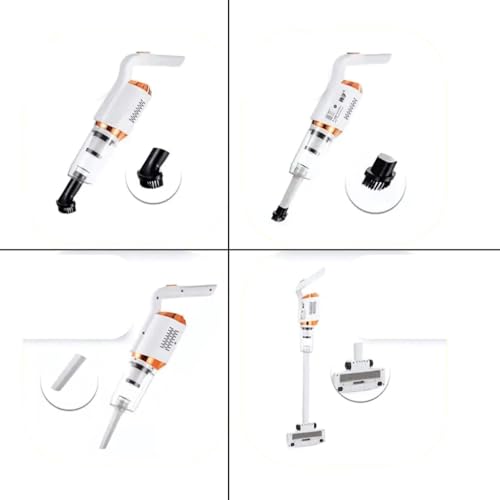 ASPIRADOR DE PÓ VERTICAL 2 EM 1 SEM FIO – Potente 120W, Recarregável USB, Leve e Portátil – Ideal para Casa, Carro, Sofá e Cantos Difíceis – Limpeza Rápida e Eficiente