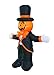 4Ft Inflatable Halloween Pumpkin Man Decoration Inflatables Pumpkin Gentleman Decorations Home Yard Lawn Garden Party Indoor Outdoor
