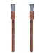 Dremel 532-02 Stainless Steel Brushes (2 Pack), 1/8