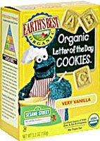 EARTH’S BEST SESAME STREET ORGANIC LETTER OF THE...