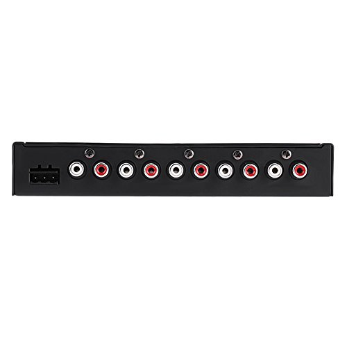 Cuque Advanced Professional Car Audio Modified Graphic Equalizer Fever Class EQ Car Equalizer Audio Stereo Tuner 7 Band of Sound Customization with 3.5mm Auxiliary Input