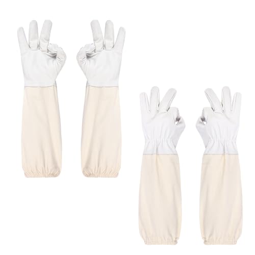 ZMHBKPS Goatskin Beekeeping Gloves