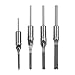 4Pcs Woodworker Square Hole Drill Bits Wood Mortising Chisel Set Mortise Chisel Bit Kits Woodworking Hole Saw Sets with Twist Drill DIY Mortising Chisel Power Tools