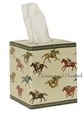 Horse & Jockey Tissue Box