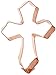 Passion Cross Cookie Cutter 4.75 Inch Handcrafted in USA by The Fussy Pup