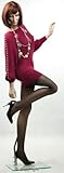 Stunning Sexy Female Full Body Fiberglass Realistic Mannequin Flesh Tone + Wig (ROS-2)