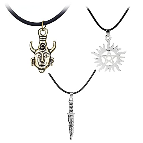 XCFS 3Pcs /Set Supernatural Dean winchester